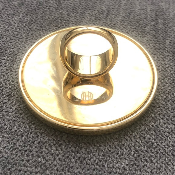 NWOT House of Harlow 1960 boho abalone opal ring - Picture 3 of 7